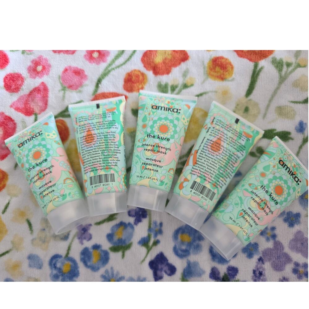 NEW Set of 5 the kure intense strength repair mask 1.69 oz. each $50+ value